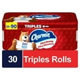 thumbnail image 1 of Papier hygiénique Charmin Ultra Résistant, 30 rouleaux triples = 90 rouleaux réguliers, papier toilette à 2 épaisseurs, 1 of 26