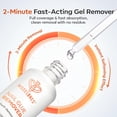 thumbnail image 4 of modelones 30ml Nail Glue Remover for Press On Nails, Upgrade Clear Stick On Nails Remover for Acrylic Tips, Nail Polish Remover with Wood Stick, 4 of 8
