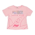 thumbnail image 1 of Playera Nickelodeon Bob Esponja para Niña, Diseño Patricio Estrella Manga Corta Rosa Talla 4, 1 of 4