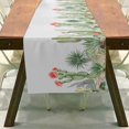thumbnail image 3 of pdqouc Sunflower and Floral Pattern Design Table Runner Heat Insulating and Non Slip Linen Placemat for Summer Festival Indoor&Outdoor Party Table Decoration, 3 of 4