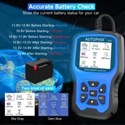AUTOPHIX 7360 OBD2 Scanner Code Reader Full System ABS SAS TPMS DPF BMS Car Diagnostic Test Tools for Toyota