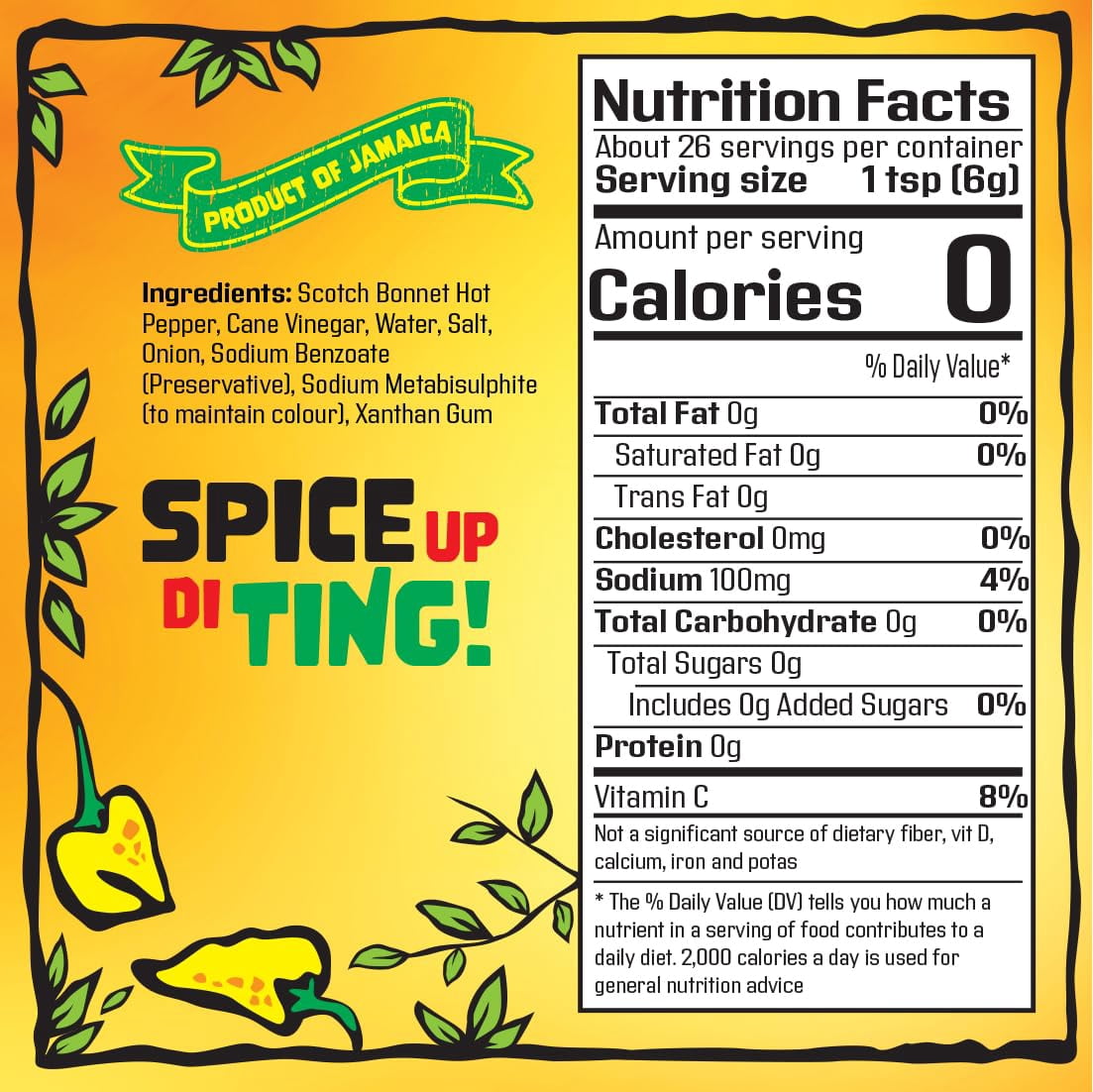 Spur Tree Jamaican Scotch .. Bonnet Pepper Sauce â€“ .. Scotch Bonnet Hot Sauce .. for an Authentic Jamaican .. Experience â€“ Scotch Bonnet .. Peppers to Spice Up .. Your Dish (5 Oz, .. 3 Pack)