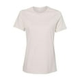 thumbnail image 2 of Ladies' Relaxed Heather CVC Short-Sleeve T-Shirt - HTHR PRSM NATURL - L, 2 of 3