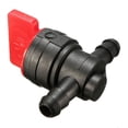 thumbnail image 2 of 2pcs 1/4" In-Line Straight Fuel Gas Cut-Off/Shut-Off Valves for Small Engines, 2 of 8