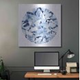 thumbnail image 5 of Luxe Metal Art 'Diamond Drops II' by Grace Popp, Metal Wall Art, 36"x36", 5 of 9