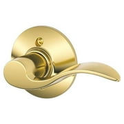 Schlage Accent Bright Brass Dummy Lever Right Handed
