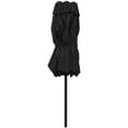 thumbnail image 4 of Northlight 15' Outdoor Patio Market Umbrella with Hand Crank, Black, 4 of 6
