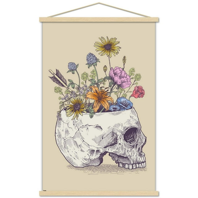 Rachel Caldwell - Crâne de fleur
