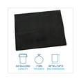thumbnail image 2 of Boardwalk Linear Low Density Industrial Trash Bags, 60 gal, 0.7 mil, 38 x 58, Black, 100/Carton, 2 of 7
