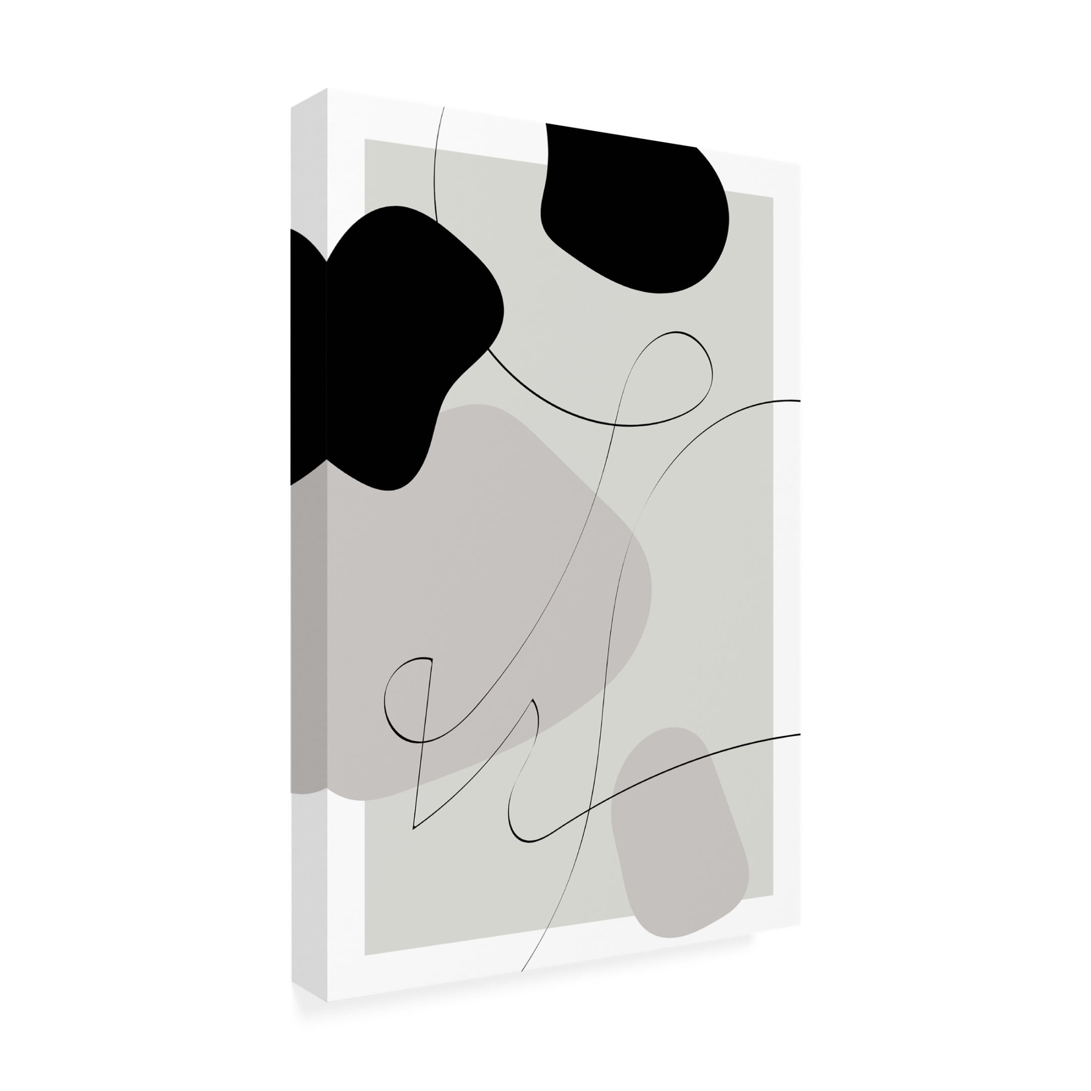 Trademark Fine Art Pictufy Studio Shapes Autograph Canvas Wall Art