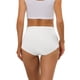 thumbnail image 3 of INSPIRAR CHIC Bragas de Mujer Elásticas de Cintura Alta Sin Forro Transpirables Ropa Interior Invisible M Blanca, 3 of 4