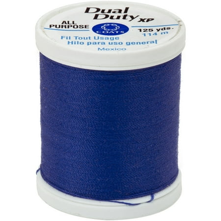 UPC: 0073650806810 | Coats Dual Duty XP General Purpose Thread 125yd-Monaco Blue