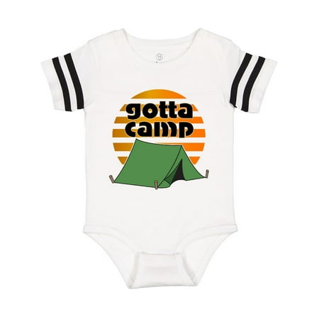 

Inktastic Camping Tent Gotta Camp Gift Baby Boy or Baby Girl Bodysuit