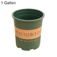 thumbnail image 2 of Plastic Gallon Flowerpot Flower Planter Basket Nursery Pot Balcony Decoration, 2 of 8