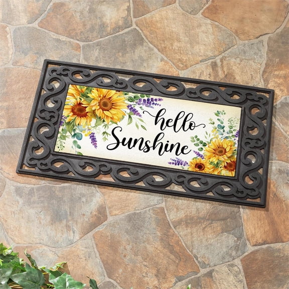 Hello Sunshine Sunflower Sassafras Switch Mat
