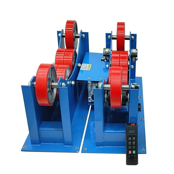 Pipe Welding Turning Roller 3T Adjustable Welding Rotator 220V