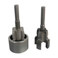 thumbnail image 4 of Roscador de tubos Herramientas de fontanería Multifunción Esencial Fácil de usar Herramienta para reenroscar 4 puntos y 6 puntos, 4 of 8