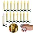 thumbnail image 1 of Christmas tree decoration with clip long pole LED candle light timed remote control electronic candle, 1 of 5