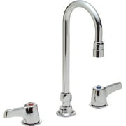 Delta 27C2923 Double Handle 1.5GPM Ceramic Disc Below Deckmount Kitchen Faucet - Chrome