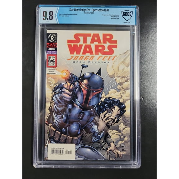 Star Wars: Jango Fett - Open Seasons #1 - CBCS 9.8 Comic Book