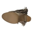 thumbnail image 5 of Diba True Womens True Sky Western Fringe Round Toe  Ankle Boots, 5 of 5