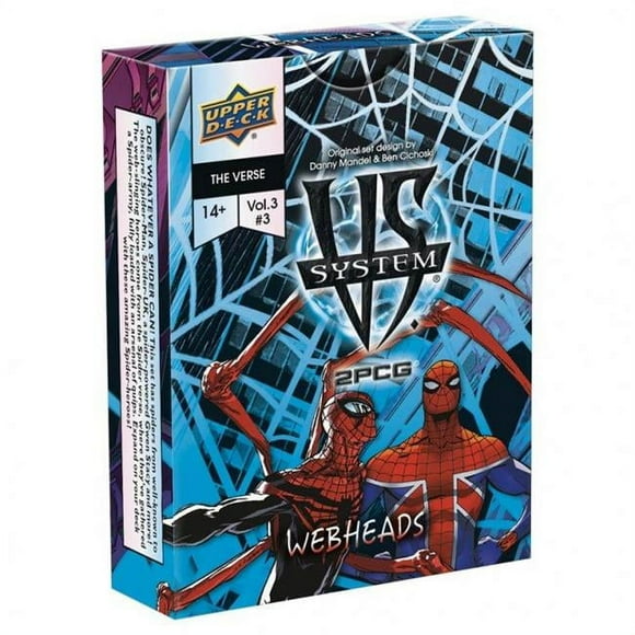 The Upper Deck UPR93987 VS System 2PCG Marvel Web Heads Jeu de Cartes