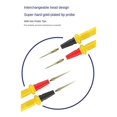 thumbnail image 5 of P30 Stainless Steel Multimeter Pen Fine Tip Test Pen Silicone Antifreeze Universal Test Pen, 5 of 5