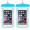 thumbnail image 1 of New Trend Waterproof Case 2 Pack Luminoustransparent Phone Pouch For Swimming Boating Universal Phone Case Dry, 1 of 2