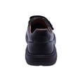 thumbnail image 4 of Zapato escolar Audaz para niño de piel en negro Pilatus con doble tira de contacto, 4 of 6