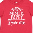 thumbnail image 4 of Inktastic Mimi and Pappy Love Me Boys or Girls Baby T-Shirt, 4 of 5