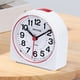 thumbnail image 5 of Pequeño reloj despertador silencioso con luz nocturna, funciona con pilas, reloj de escritorio for dormitorio y decoración del hogar, 5 of 5