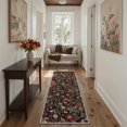 thumbnail image 4 of GENIMO 5'x7' Floral Area Rug for Living Room, Machine Washable Non Slip Low Pile Rug for Bedroom Dining Room, Rich Autumnal, 4 of 7