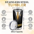 thumbnail image 4 of Boss Day Gifts for Him Men, Boss Gifts for Men, Cool Gifts for Bosses, National Boss Day Gifts, Boss Appreciation Gifts, Funny Boss Gifts, Christmas Birthday Gifts for Boss Tumbler 20oz, 4 of 6