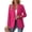 Rose, variant on Women's Blazer Long-Sleeve Spring Jacket Office Business Work Jacket(XL,White)