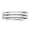 thumbnail image 3 of 925 Sterling Silver 7mm Polished Fancy Band Ring Size 13, 3 of 7