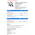thumbnail image 2 of Brake Pad Set - Compatible with 2016 - 2022 Nissan TITAN XD 2017 2018 2019 2020 2021, 2 of 2