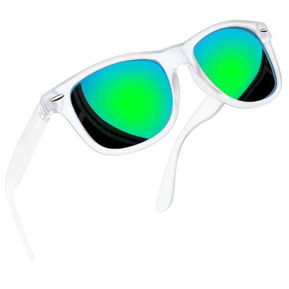 Gafas de sol Joopin de gran tamaño, cuadradas, polarizadas, con lente verde UV400