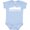 AE-Light Blue, variant on Kansas City Missouri Skyline MO Cities Boys or Girls Baby Bodysuit