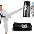 thumbnail image 1 of Tapis de Boxe Karaté, Tapis de Blocage Sportif Robuste pour l'Entraînement Rouge, Noir, 1 of 8