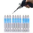 thumbnail image 5 of 10Pcs Electric Screwdriver Bit Set Anti Slip S2 Steel Cross Magnetic Drill Bits PH2 x 50mm, 5 of 5