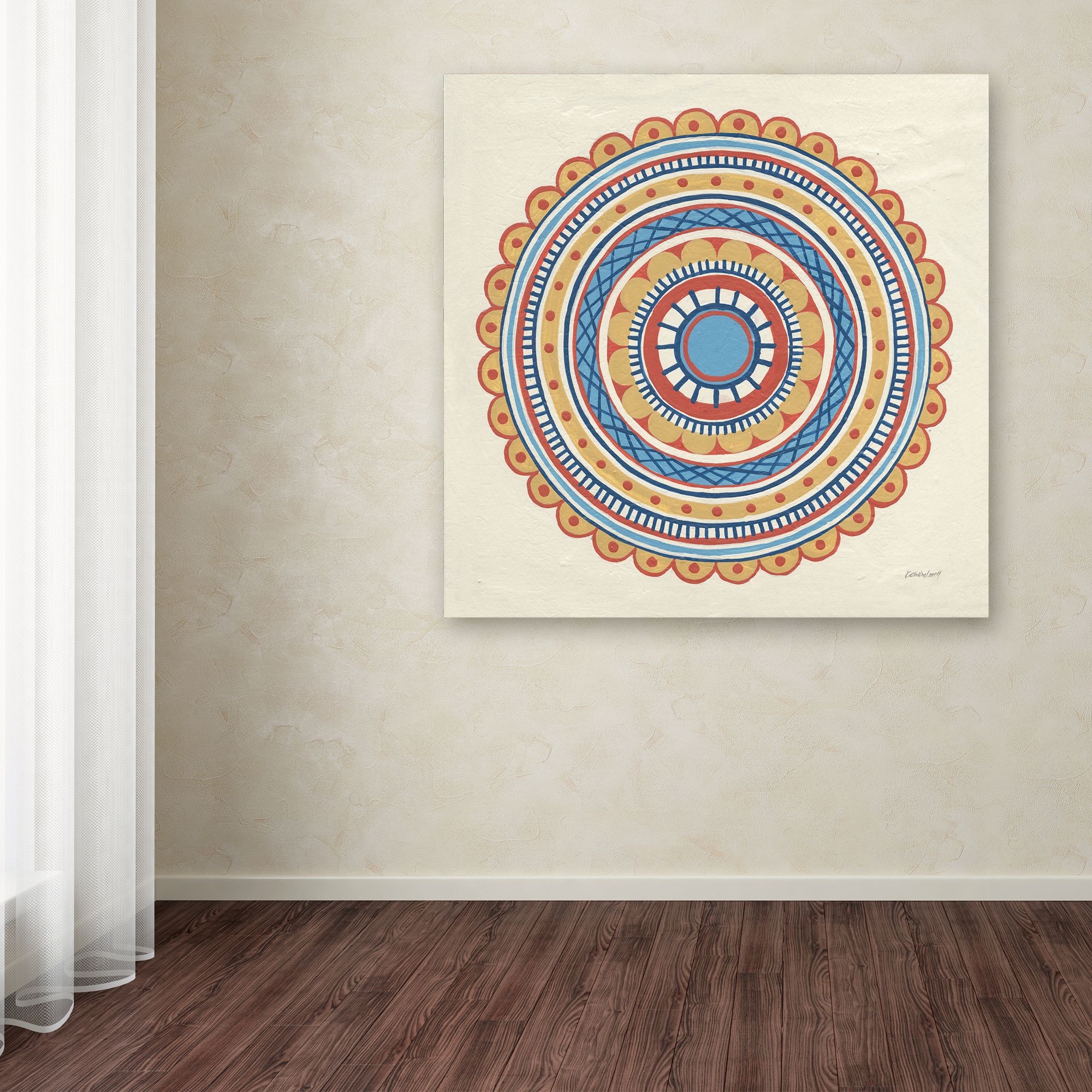 Trademark Fine Art 'Solara IV' Canvas Art by Kathrine Lovell