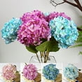 thumbnail image 1 of Travelwant 10Bouquets Artificial Hydrangea Silk Flowers Bouquet Faux Hydrangea Stems for Wedding Centerpieces Home Decor, 1 of 7