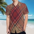 thumbnail image 5 of High Quality Hawaiian Shirts for Men Short Sleeve Aloha Beach Shirt Floral Summer Casual Button Down Shirts Blouses 9PE625, 5 of 7