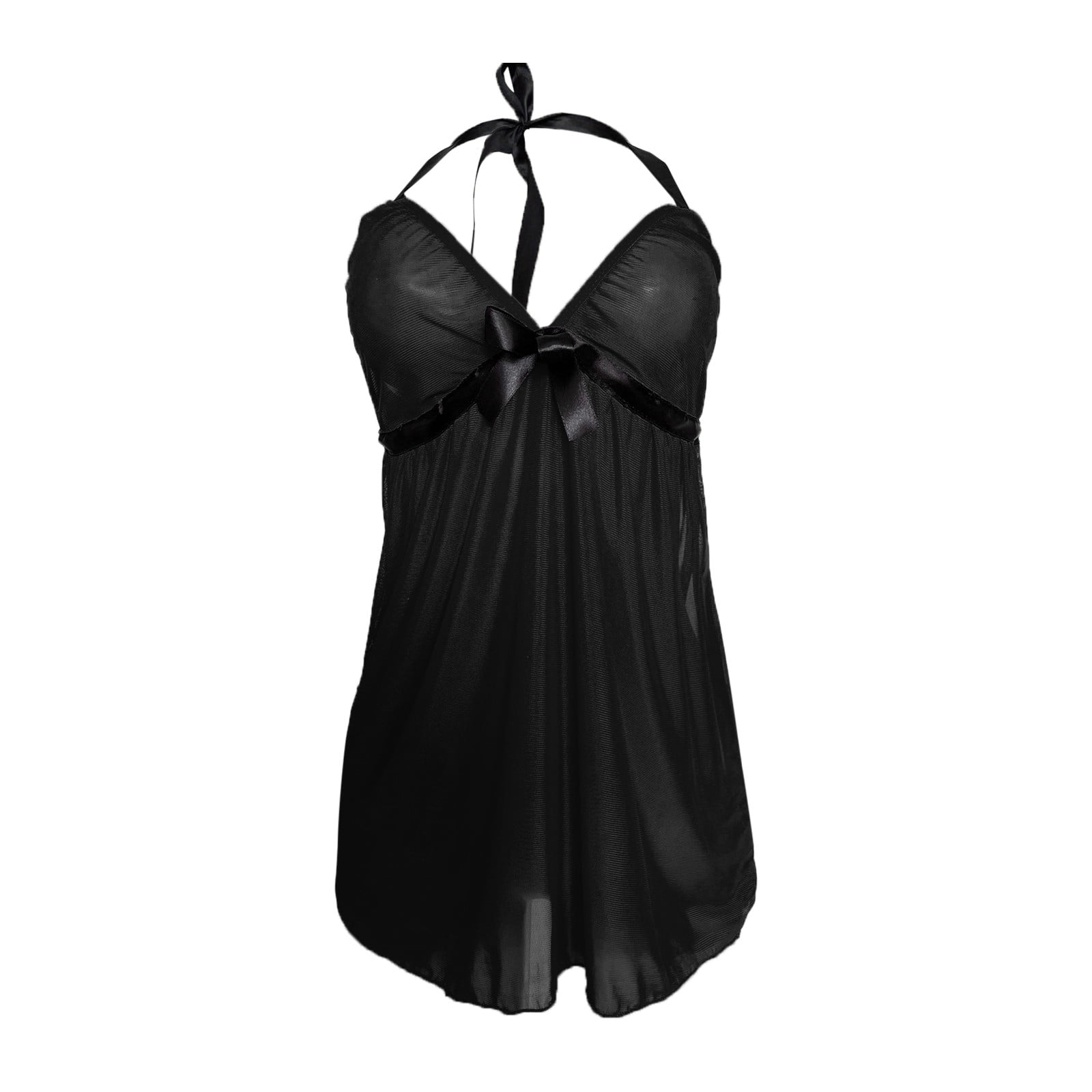 Black Lace Plus Size Babydoll Lingerie Sexy Transparent Transparent Lace  Sleepwear Dress With Hollow Out Chemise Underwear For Women C19010801 From  Shen8401, $9.05