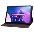 thumbnail image 4 of SaniMore Wallet Case for Lenovo Tab M10 Plus 3rd Gen 10.6" 2022 (TB-125F/TB-128F), PU Leather Magnetic Closure Cover Support Pencil Holder Card Slot & Kickstand Full Body Protective Shell, Brown, 4 of 6