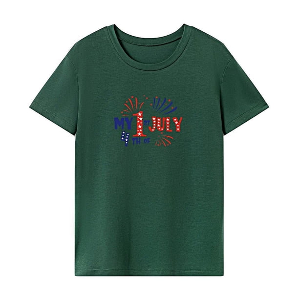 Camiseta para mujer Camiseta básica de verano para caminar, viajar, regalo del día de San Valentín XL