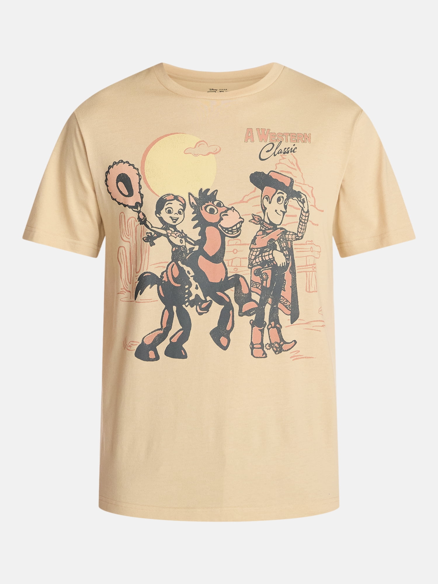 Disney Pixar Toy Story 5 TS5 Men’s Back in the Saddle Graphic Tee, Sizes S-3XL