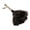 Black 1PCS, variant on Natural Fluffy Feather Duster With Wooden Handle Dust Brush, 13.19 inch, Black 1PCS