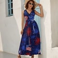 thumbnail image 2 of 4th of July Art Sleeveless Dress Women's Summer Suit Dresses for Women 2025 Luxury Party Dress, 2 of 6