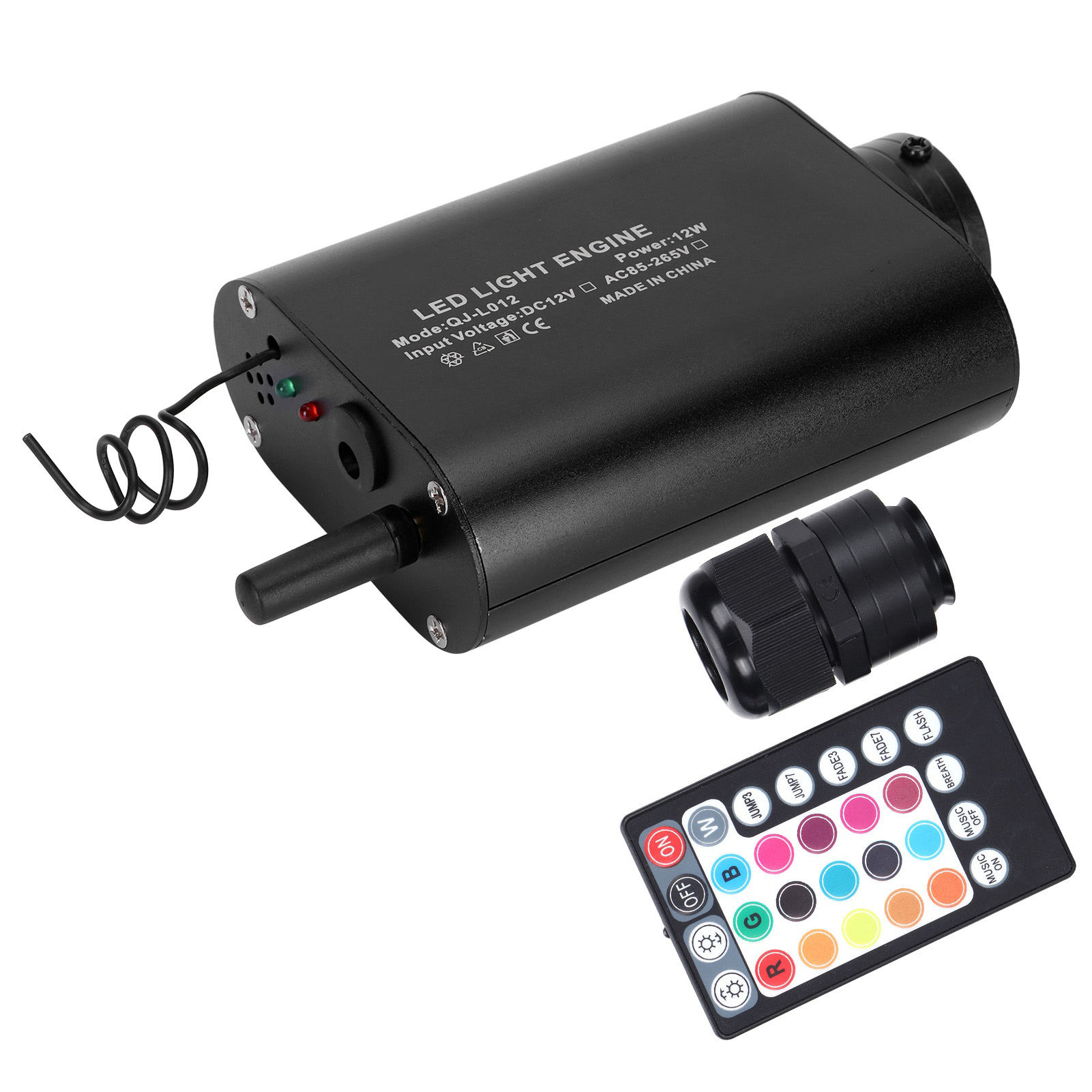 Optical Fiber Light Engine, 12W RGBW Ceiling Lighting RGBW Light Driver